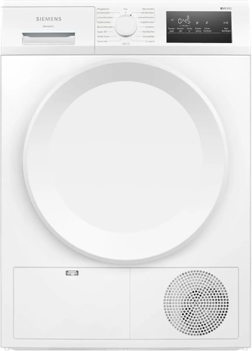 Siemens WT43H004 iQ300 Wärmepumpentrockner 8 kg autoDry – Produktbild 1 von 6
