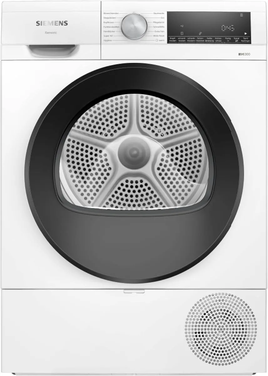 Siemens WQ33A2CEM iQ300 Wärmepumpentrockner 8 kg – Produktbild 1 von 6