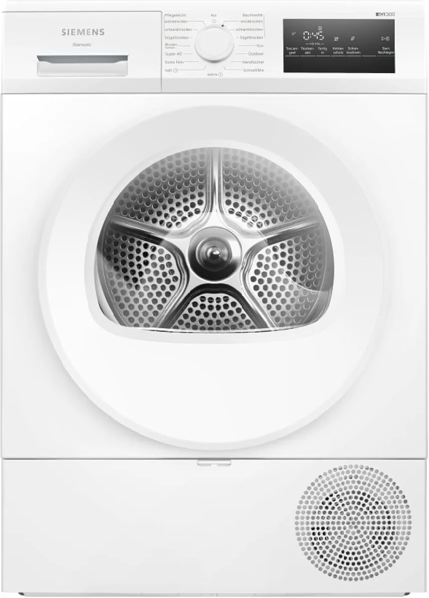 Siemens WT45HVA4 iQ300 Wärmepumpentrockner 8 kg autoDry – Produktbild 1 von 6