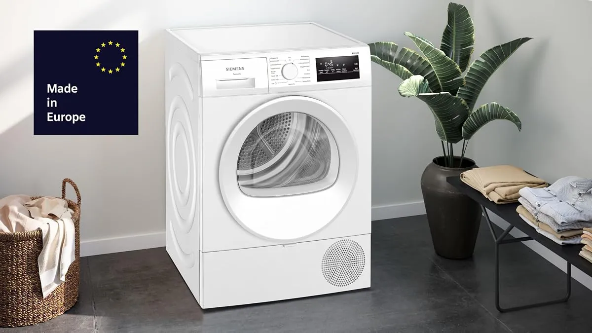 Siemens WT45HVA4 iQ300 Wärmepumpentrockner 8 kg autoDry – Produktbild 2 von 6