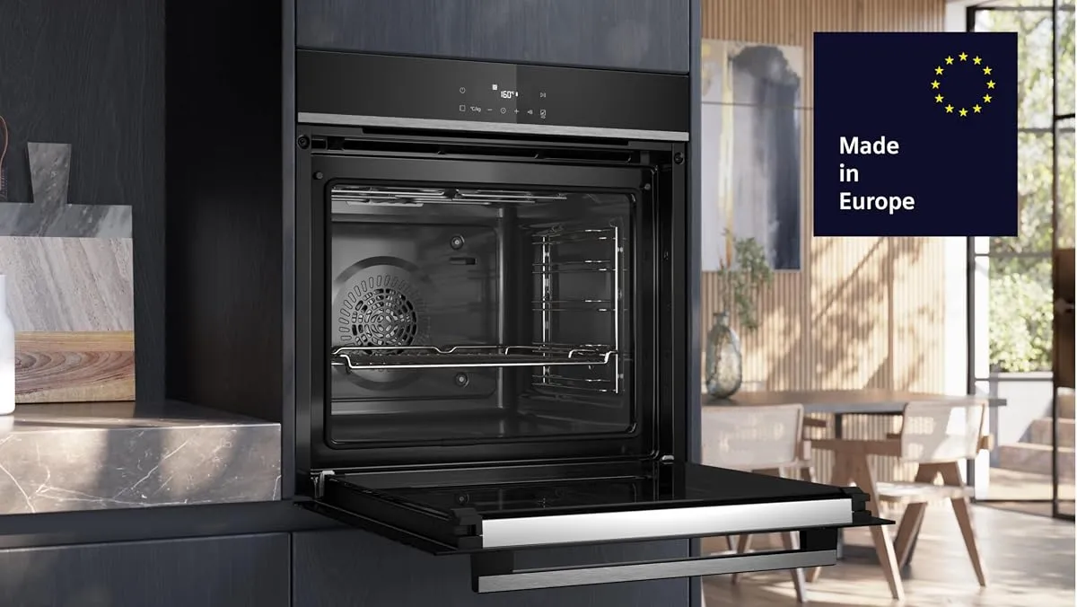 Siemens HB571ABS3 iQ300 Einbau-Backofen 60 x 60 cm Pyrolyse – Produktbild 2 von 6