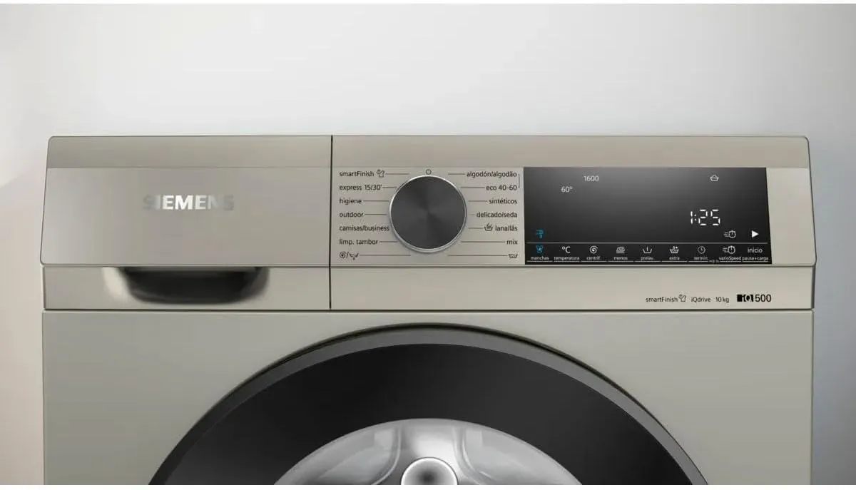 Leistungsstarke siemens waschmaschine 10kg edelstahl – Produktbild 3 von 4