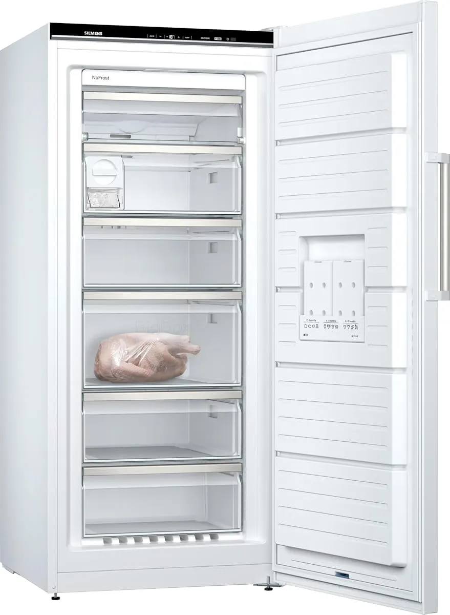 Siemens GS51NAWCV iQ500 Freistehender Gefrierschrank 161 x 70 cm 289 L – Produktbild 3 von 10