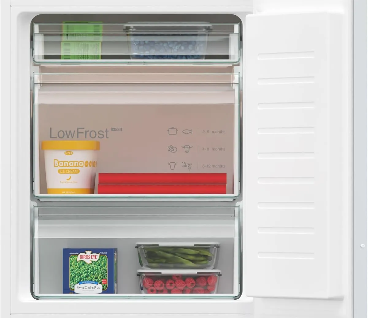 Siemens KI86VVSE0 iQ300 Einbau-Kühl-Gefrier-Kombination lowFrost bigBox – Produktbild 4 von 6