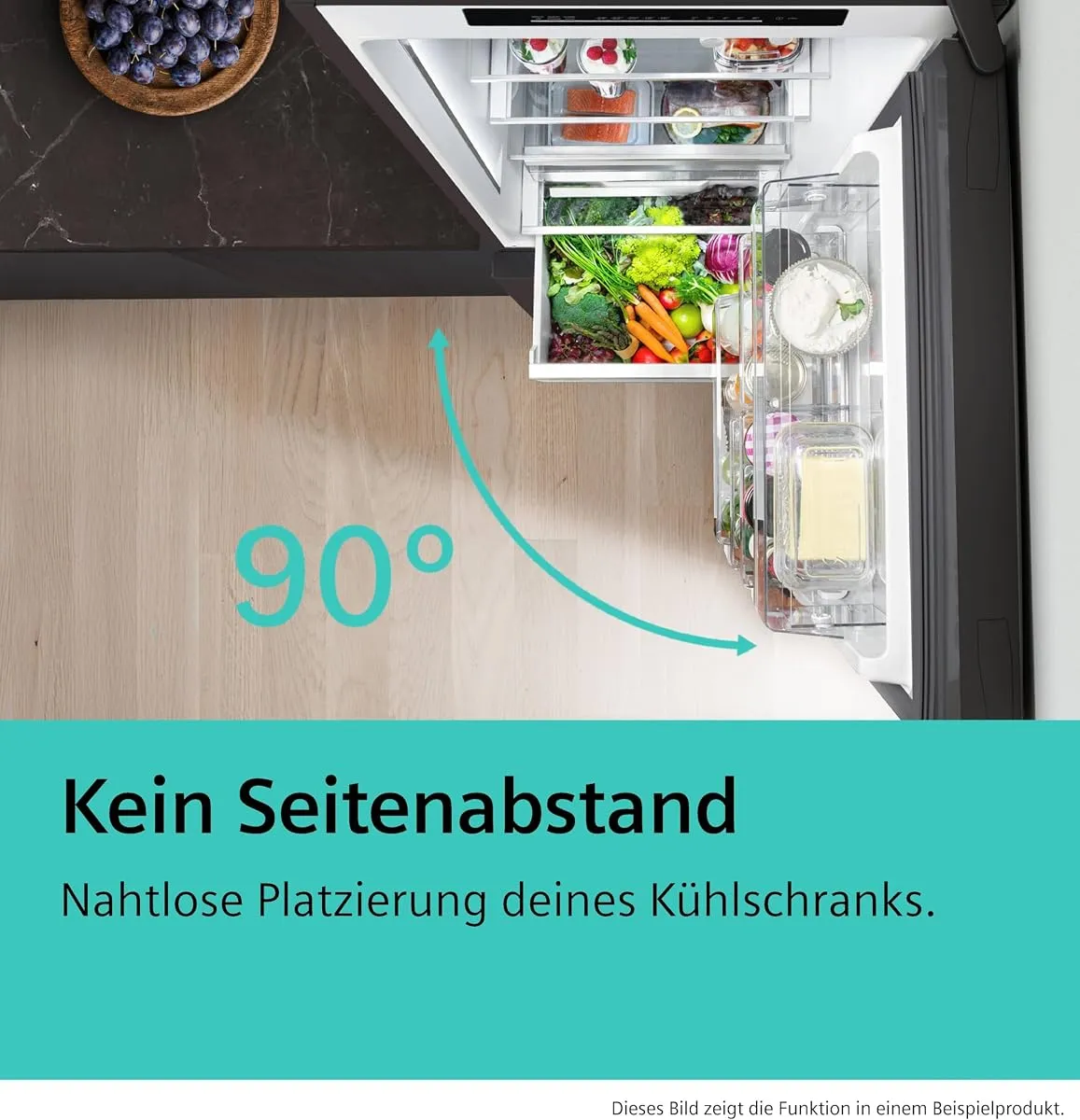 Siemens KG36NVIBG iQ300 Freistehende Kühl-Gefrier-Kombination 186 x 60 cm Total noFrost – Produktbild 4 von 9