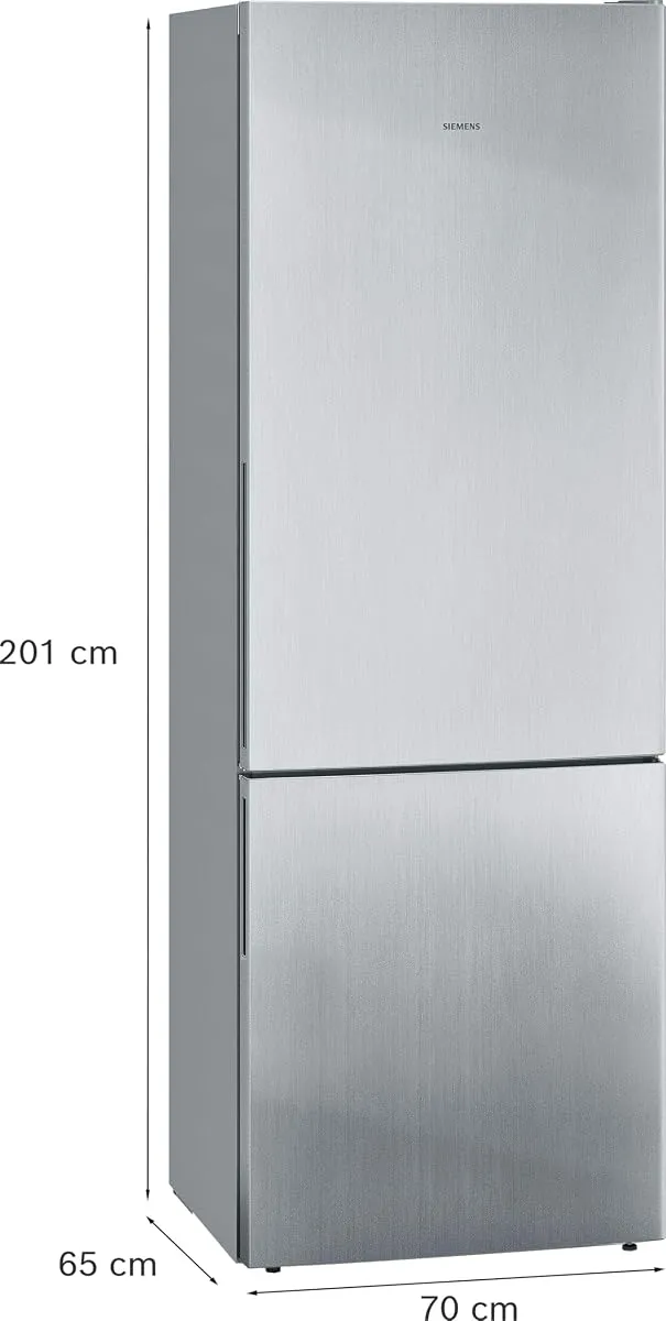 Siemens KG49EAICA iQ500 Kühl-Gefrier-Kombination 201 x 70 cm 302 L + 117 L – Produktbild 2 von 6