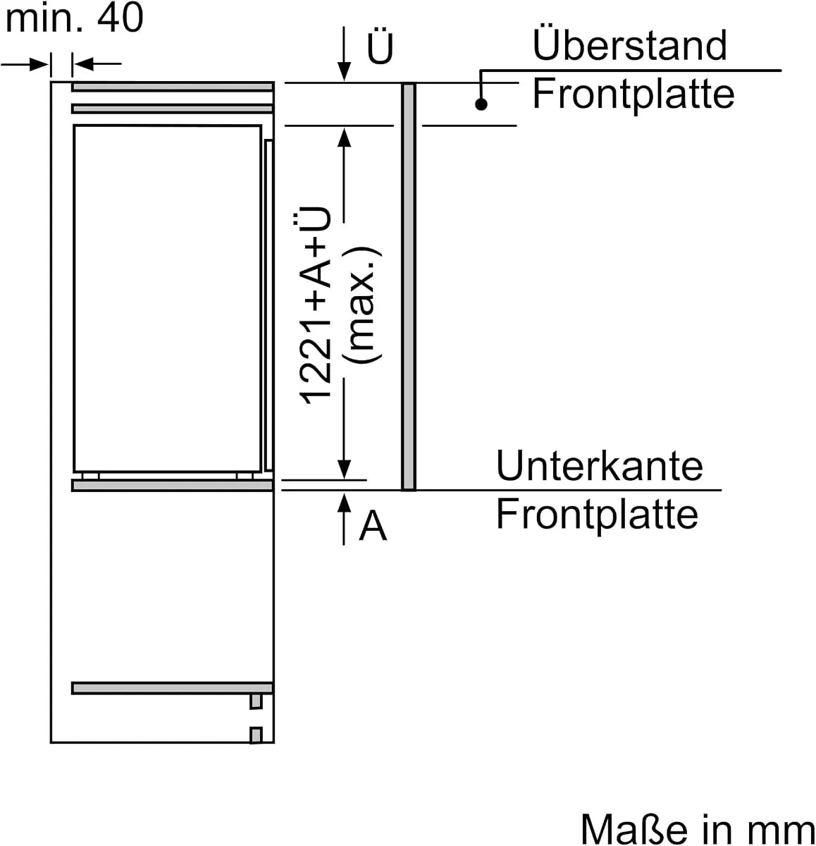 Siemens KI41RADD1 iQ500 Einbau-Kühlschrank 122,5 cm Nische 204 L – Produktbild 5 von 8