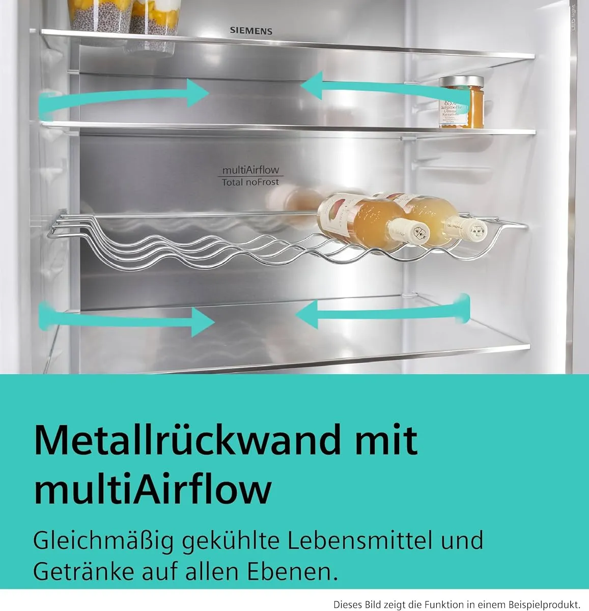 Siemens KG36NVIBG iQ300 Freistehende Kühl-Gefrier-Kombination 186 x 60 cm Total noFrost – Produktbild 5 von 9