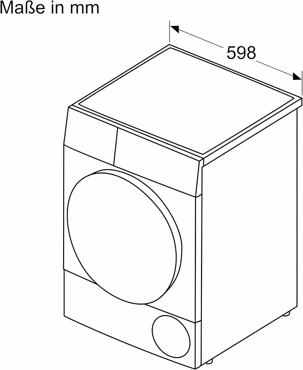 Siemens WQ33A2CEM iQ300 Wärmepumpentrockner 8 kg – Produktbild 4 von 6