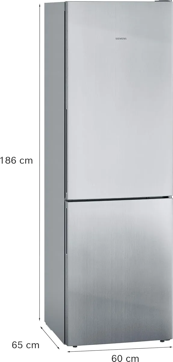Siemens KG36EALCA iQ500 Kühl-Gefrier-Kombination 186 x 60 cm 214 L + 94 L – Produktbild 3 von 6
