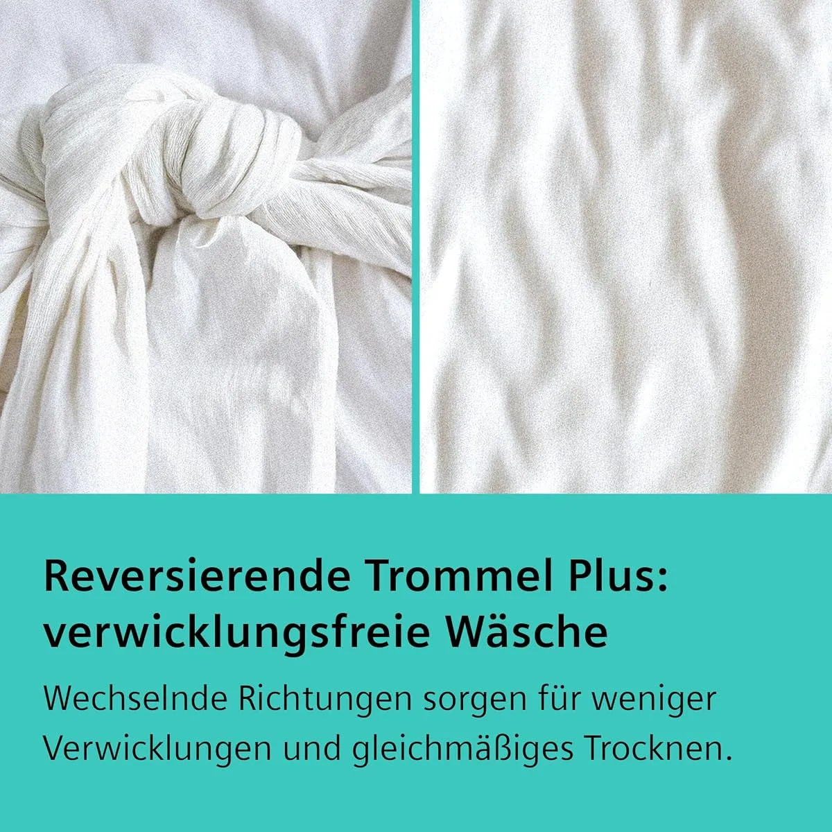 Siemens WQ46B2D0AM iQ700 Smarter Wärmepumpentrockner 9 kg selbstreinigend – Produktbild 4 von 5