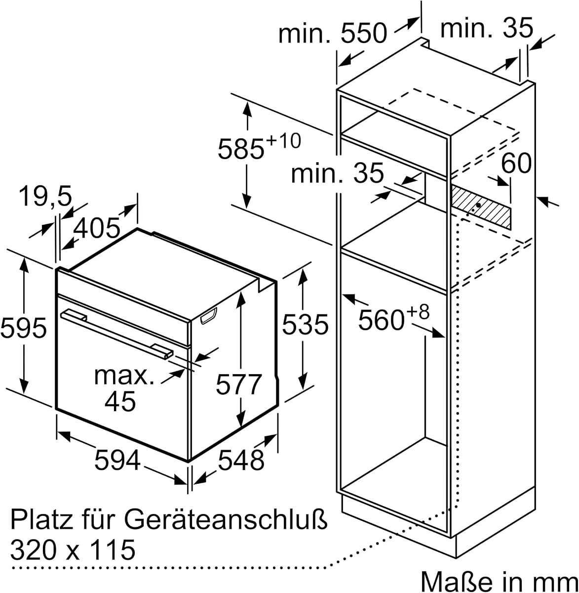 Siemens HB772A1B1 iQ700 Smarter Einbau-Backofen 60 x 60 cm – Produktbild 4 von 5