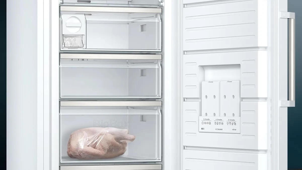 Siemens GS51NAWCV iQ500 Freistehender Gefrierschrank 161 x 70 cm 289 L – Produktbild 8 von 10