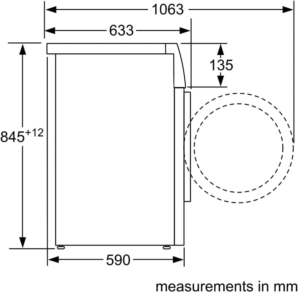 Starke siemens waschmaschine 9kg 1400 u/min – Produktbild 8 von 9