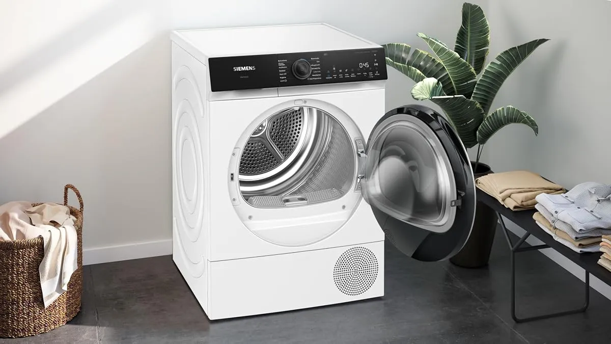 Siemens WQ45H2BECO iQ500 Smarter Wärmepumpentrockner 9 kg selbstreinigend – Produktbild 5 von 5