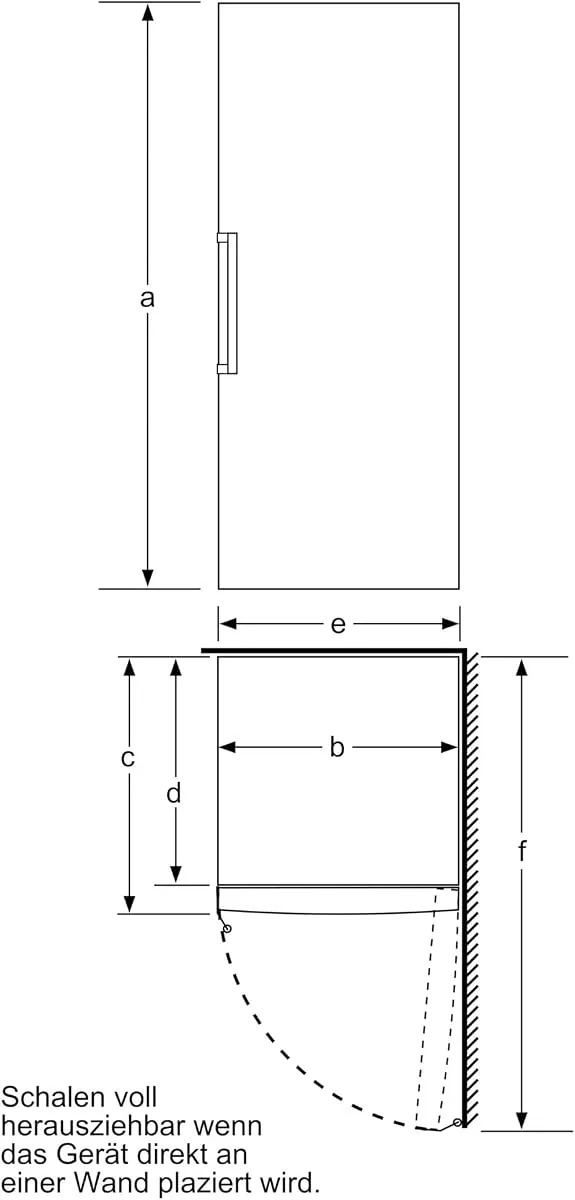 Siemens GS51NAWCV iQ500 Freistehender Gefrierschrank 161 x 70 cm 289 L – Produktbild 10 von 10